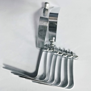 Chất Lượng Cao Nickel Tấm Duy Nhất Nút Rỗng Clip Kayak Mái Chèo Snap V Hình Mùa Xuân Clip Lều Cực Ống Khóa Mái Hiên Clip - Product Image 2