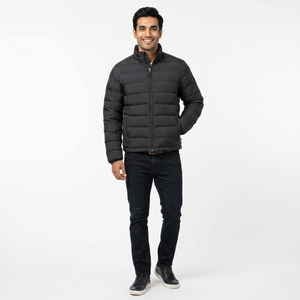 Veste matelassée pour homme de qualité supérieure, vêtements pour adultes, vente chaude, confortable, prix bas, respirante, veste matelassée pour homme avec logo personnalisé - Product Image 1