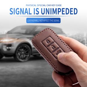 Bao Da Móc Chìa Khóa Từ Xa <span class=keywords><strong>2</strong></span> Nút Cho Mitsubishi Lancer EX Evolution Grandis Outlander Vỏ Bọc Chìa Khóa Xe Hơi Vỏ Bọc Fob - Product Image 6