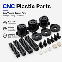 Service d'usinage CNC professionnel, pièces en plastique POM personnalisées, composants Delrin de haute précision, usinage CNC de plastiques techniques