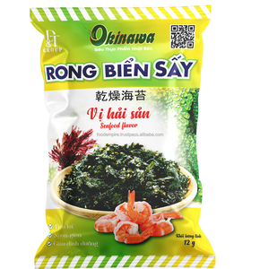 100% orgánico de alta calidad nutricional Okinawa salmón con sabor a algas crujientes 12g BOLSA DE FÁBRICA DE Vietnam - Product Image 3