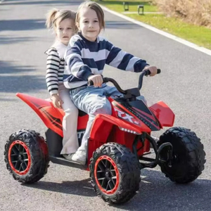 Moto électrique pour enfants à deux places avec batterie rechargeable 24V, voiture électrique pour enfants à conduire - Product Image 3
