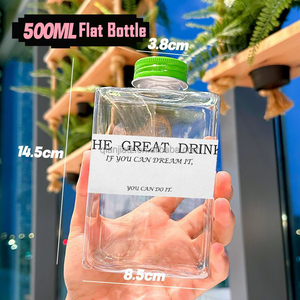 Großhandel Plastik flasche Einweg-Saft flaschen zum Trinken von Getränken Wasser Milch tee 120ml 150ml 250ml 350ml 500ml 12oz 16oz - Product Image 3