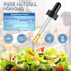 Aceite de Orégano Orgánico OEM/ODM en Gotas Líquidas con 60% de Carvacrol, Vitamina E y Aceite MCT, Sin Alcohol, para el Apoyo Digestivo e Inmunológico - Product Image 6