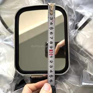 Xe Side gương <span class=keywords><strong>Rear</strong></span> <span class=keywords><strong>View</strong></span> gương T-881 shainy hình chữ nhật phẳng ngược gương cho xe máy xe Ô Tô Nhựa Chrome mạ - Product Image 1