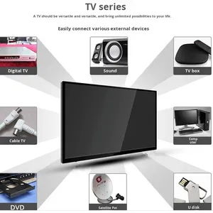 <span class=keywords><strong>Televisor</strong></span> Inteligente Inalámbrico/con Cable de 22/24/26/32/46/50/55/60/70/75/85/95/110 <span class=keywords><strong>Pulgadas</strong></span>, LED, WiFi, 4K, Televisión, Venta al por Mayor - Product Image 2