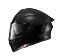 Casque de moto modulaire avec mentonnière relevable, certifié DOT ECE, avec visière transparente de classe optique