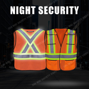 Article de <span class=keywords><strong>sécurité</strong></span>, veste de <span class=keywords><strong>sécurité</strong></span> à haute visibilité en maille personnalisée, gilet réfléchissant avec poches, veste réfléchissante, équipement de <span class=keywords><strong>sécurité</strong></span> - Product Image 3