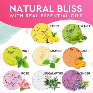 Số lượng lớn đầy màu sắc vòng tắm hấp | tùy chỉnh hương thơm & bao bì nhãn hiệu riêng OEM, thành phần tự nhiên, spa giống như kinh nghiệm - Product Image 5