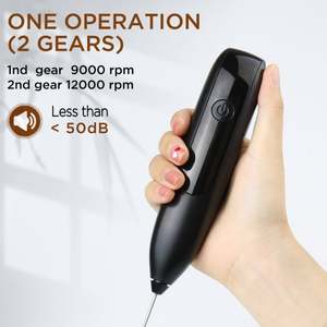 Batidora de Café Automática Portátil Recargable 2024 con Logotipo Personalizado, Espumador de Leche Eléctrico con Soporte, Batidor de Huevos - Product Image 3