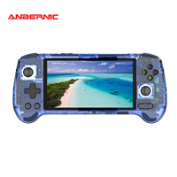 Console de jeu portable Android ANBERNIC RG556, console de jeux rétro, lecteur de jeux OLED, écran 5,5 pouces, compatible PS2, PSP, 3DS