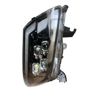 Farol de carro com preço de fábrica, farol de cabeça para Nissan Navara, conjunto de farol de carro