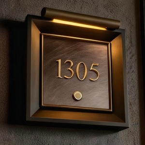 <span class=keywords><strong>Plaque</strong></span> et signalétique en laiton polyvalente et personnalisable pour événements – <span class=keywords><strong>Grande</strong></span> taille - Product Image 5