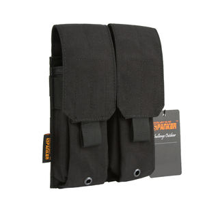 Fábrica personalizada 500D Nylon Molle táctico doble <span class=keywords><strong>M4</strong></span> revista bolsa AK <span class=keywords><strong>M4</strong></span> Mag bolsa chaleco al aire libre Accesorios - Product Image 3