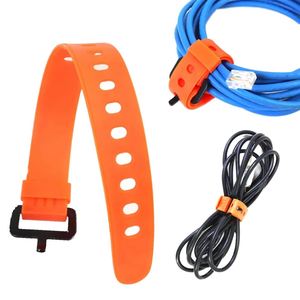 Sangle de fixation robuste en caoutchouc pour bagages, sangle de transport pour camping, randonnée, rangement de cargaison avec boucle - Product Image 1
