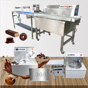 Máquina Temperadora de Chocolate, Máquina Automática para Untar Frutos Secos, Máquina para Hacer Galletas, Pan y Chocolate, Producción de Moldes - Product Image 1