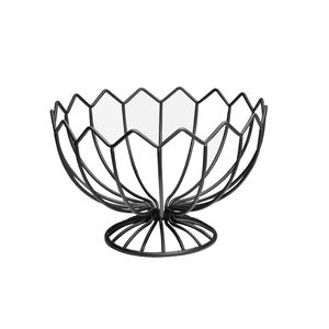 Luxurious Multi-Functional Iron Fruit Storage <b>Basket</b> <b>Food</b> Fruit Container with Decorative <b>Basket</b> Design - Product Image 1