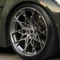 Jantes en alliage forgé sur mesure pour BMW M3 M4 M5 G80 G82 F90 G05 G06 19 20 21 22 pouces 5x112 5x120, roues légères à rayons maillons argentés