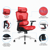 Nueva Silla de Oficina para Juegos de Computadora, Silla Giratoria Ergonómica de Malla Reclinable para Ejecutivos, Sillas de Trabajo para Oficina