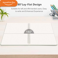 Cuaderno Personalizado con Logotipo, Tapa Dura A5, Espiral, Páginas Punteadas, 300 Páginas, Papel de 100 g/m², Libre de Ácido, Encuadernación con Doble Espiral
