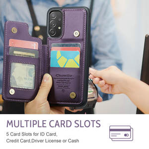 CaseMe Magnetic Flip Premium <span class=keywords><strong>Cover</strong></span> posteriore in pelle per <span class=keywords><strong>Samsung</strong></span> A54 A53 A52 <span class=keywords><strong>A50</strong></span> A51 A33 custodia ultrasottile per <span class=keywords><strong>Samsung</strong></span> A54 - Product Image 3