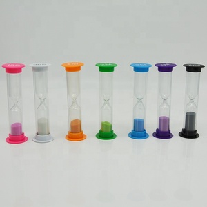 <strong>Set</strong> of 6 Plastic Sand <strong>Timer</strong> Hourglasses 30 Seconds 1 2 3 5 <strong>10</strong> <strong>Minutes</strong> Each Per <strong>Set</strong> - Product Image 4