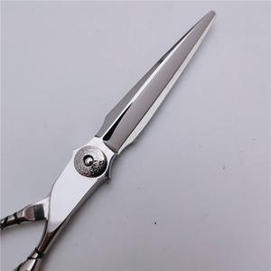 Professional <b>Hair</b> <b>Scissors</b> Flat Shears 17.5 Cm Stainless Steel Sharp Blade Long Handle Thinning <b>Scissors</b> For Stylist - Product Image 1