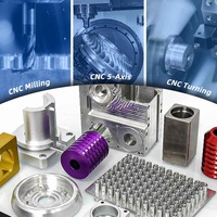 Pièces métalliques 3D personnalisées de haute qualité Services d'usinage CNC fraisés de précision divers traitements de surface Fabrication sur mesure