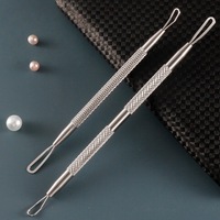 Kit d'outils de suppression des points noirs et de l'acné du fabricant d'origine : aiguilles et extracteurs de boutons