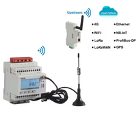 Analyseur de puissance ADW300 certifié CE, classe 0.5S, communication 4G pour la sous-comptorisation d'énergie dans les immeubles de bureaux et les campus