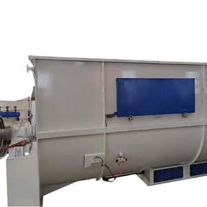 <span class=keywords><strong>Precio</strong></span> de China Industrial 5-40 toneladas 500kg 1000kg caballo gato pescado Camarón <span class=keywords><strong>cebada</strong></span> Animal Horizontal alimentado molino mezclador transportador - Product Image 1