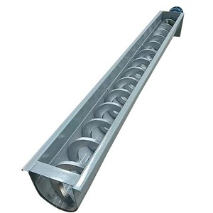 कोयला राख कीचड़ अनाज निर्माण संयंत्र के लिए कार्बन स्टील शटलेस स्क्रू कन्वेयर सिस्टम समायोज्य गति टिकाऊ सर्पिल का उपयोग करता है - Product Image 4