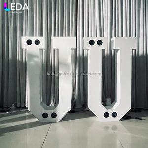 LEDA - Letras de Metal con Luces de Neón para Eventos y Fiestas, Diseño Nuevo, Profesionales, Resistentes para Exteriores, Blancas, RGB, para Bodas - Product Image 4