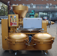 Presse à huile combinée YZLXQ140-8, presse à froid industrielle pour graines de tournesol et sésame, pour une huile de qualité supérieure