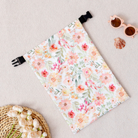 Pochette étanche et facile à transporter pour poussette PUL, rangement de natation suspendu