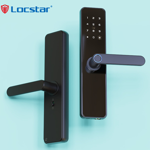 Locstar serrure de Porte intelligente fechadura mã kỹ thuật số bàn phím ttlock App trực tuyến tuya wifi thông minh khóa cửa với dấu vân tay - Product Image 1