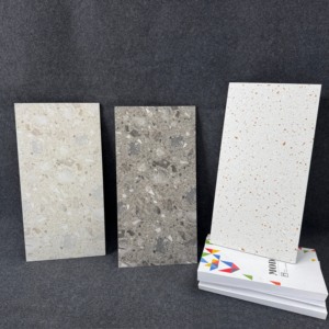 Diseño interior <span class=keywords><strong>moderno</strong></span> 300x600mm <span class=keywords><strong>terrazo</strong></span> mate superficie pared y baldosas para baño cocina balcón pared - Product Image 3