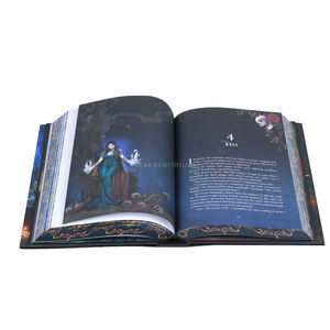 Impresión de Libros de Novelas de Fantasía con Tapa Dura Personalizada A4/A5, Servicios de Bordes Pintados - Product Image 5