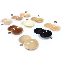 Corrector de pezón no adhesivo, cubiertas reutilizables de silicona para pezones, parche reutilizable