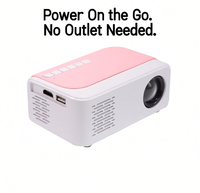 Service de dropshipping : Projecteur LCD mini portable 2025, vente chaude, 50 ANSI Lumens, son SRS, 720P, 3D, home cinéma, projection murale mobile