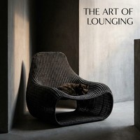 Fauteuil de salon en rotin tressé sans accoudoirs, design arqué doux, résistant à la rouille, avec structure en aluminium dissimulée, style nordique, pour hôtels et resorts