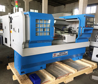 Tour CNC Chine 2 axes haute précision à banc plat CK6136 CK6140 Horizontal Torno CNC SP2116