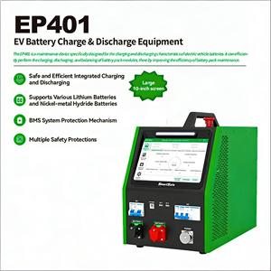 Smartsafe EP401 EV 10-inch LCD 12-<b>24V</b> Charge Discharge Tools EV <b>Battery</b> Pack Balancer - Product Image 2