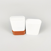 ODM Fournisseur ODM Nouveauté Contenant de stick déodorant en plastique plat de 10g à remplissage par le bas, contenant de stick solaire, flacon anti-transpirant