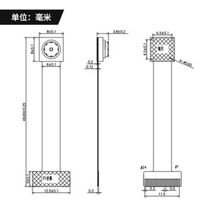 Camera Phơi Sáng Toàn Cầu 0,3MP SC031GS DVP Định Vị Luồng Quang Tốc Độ Cao Mô Đun Camera - Product Image 3