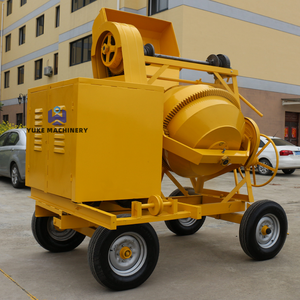 Mixer beton semen Mini, untuk penggunaan di rumah, Mixer beton beban otomatis dengan mesin Mixer beton efisiensi tinggi - Product Image 2