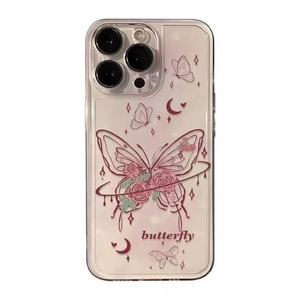 Bowknot <span class=keywords><strong>rosa</strong></span> con stampa a farfalla Shockproof Space TPU custodia per telefono cellulare per <span class=keywords><strong>Iphone</strong></span> 8 X Xr Xs 11 12 <span class=keywords><strong>13</strong></span> 14 15 16 17 <span class=keywords><strong>Pro</strong></span> <span class=keywords><strong>Max</strong></span> - Product Image 6