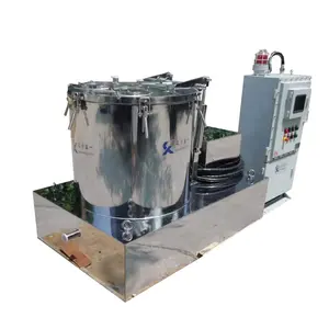 China filter system centrifugal extractor with low temperature ethanol