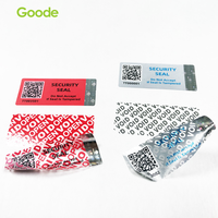 Étiquettes holographiques anti-contrefaçon personnalisées Goode pour cosmétiques de luxe, autocollant de sécurité laser 3D avec système de traçabilité par code QR