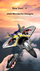 HOSHI 4DRC <span class=keywords><strong>V17</strong></span> Rc Drones Avión de control remoto 2,4G Fighter Hobby Planeador Avión EPP Espuma Juguetes RC Drone Regalo para niños - Product Image 6